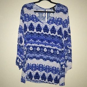 2 for $10 F21 Blue wash dress💙